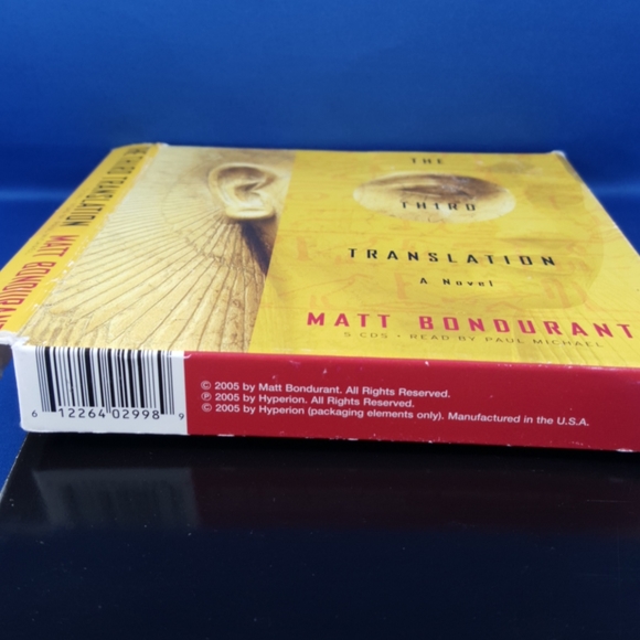 2/$20💥 Audiobook THE THIRD TRANSLATION  c.2005 (5 CDs) - Picture 4 of 8